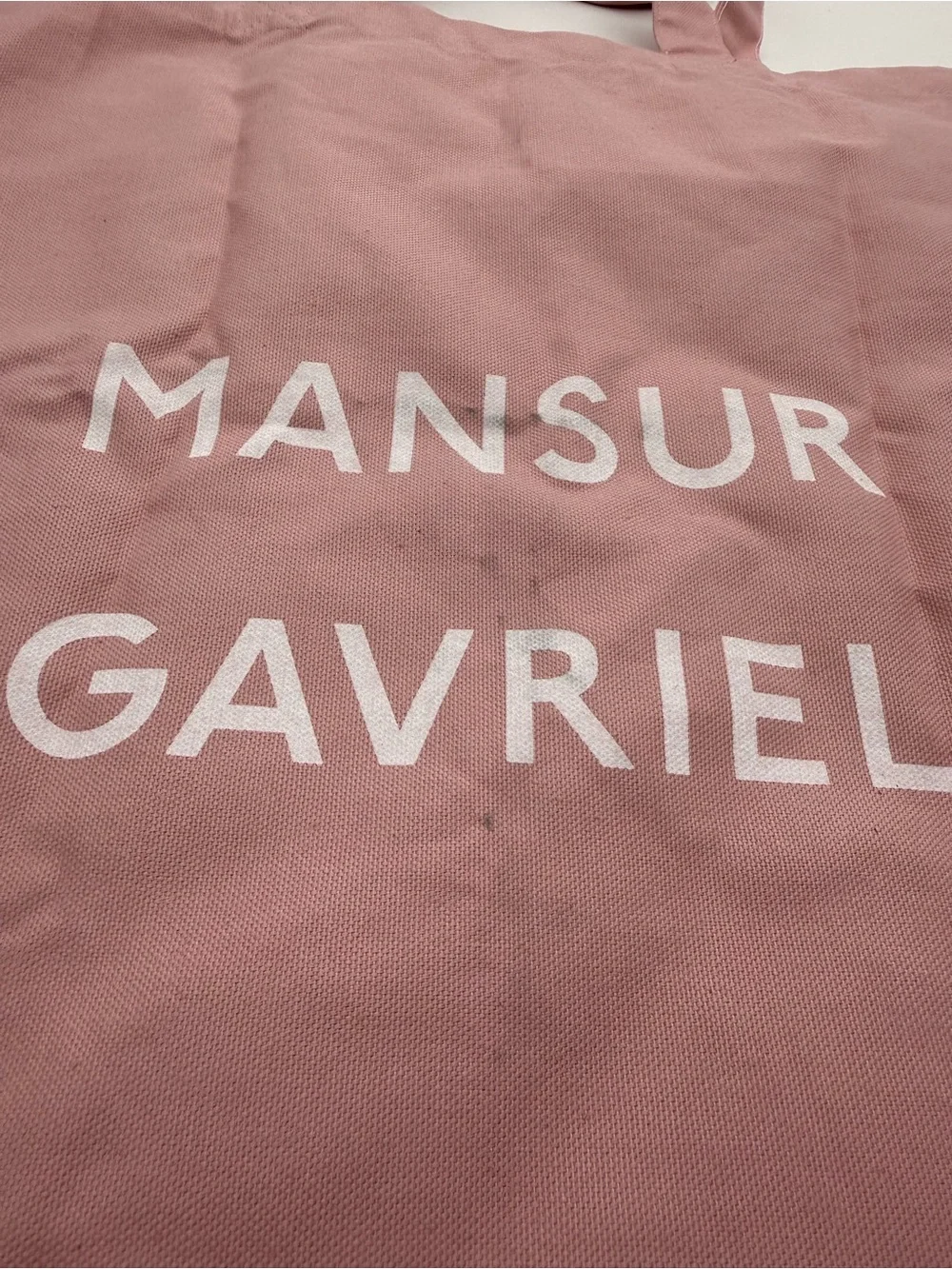 Mansur Gavriel dust bag